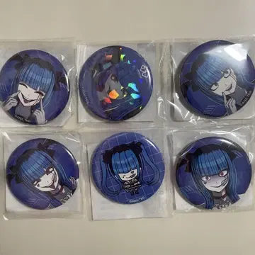 HUNDRED LINE 코토부키야 복권 캔뱃지 전종 세트 아메미야 타비