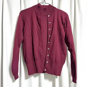 [새상품급] 니트 앙상블 모 100%