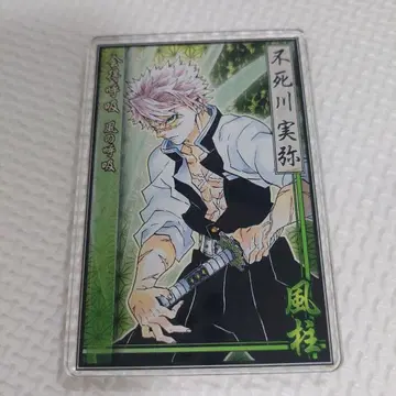 귀멸의 칼날 스탯 카드 컬렉션 시나즈가와 사네미