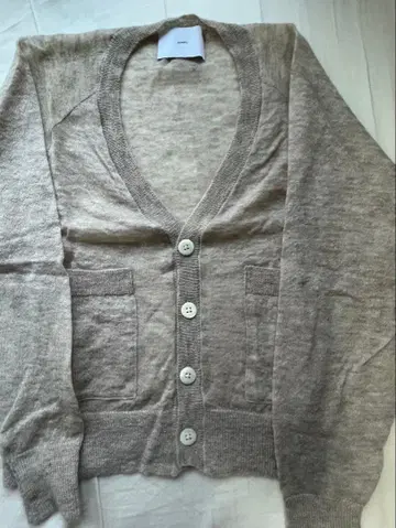 SUGARHILL 베이지 가디건 야마다 렌 sugarhill