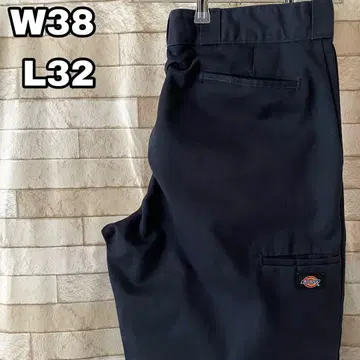 디키즈 더블니 워크 팬츠 자수 네이비 38 x 32