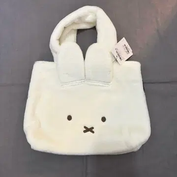 미피 복슬복슬 페이스 토트백