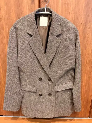 B:MING 트위드 자켓 S 브라운 계열