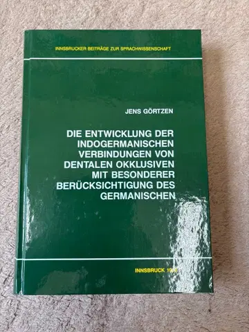 Die Entwicklung der indogermanischen -