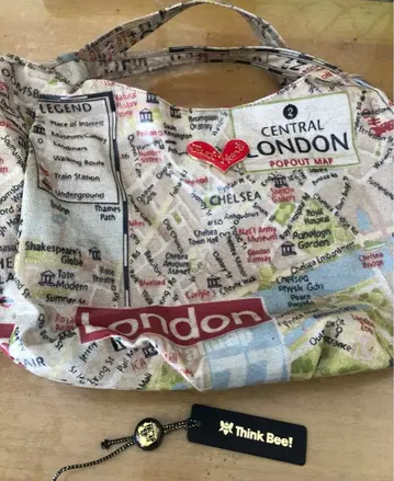 Think Bee! 런던 지도 토트백