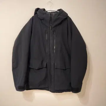 UNIQLO 유니클로 하이브리드 다운 후드티 블랙 M