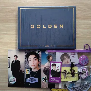 BTS 정국 GOLDEN 생일 굿즈 잘생긴 남자 브로맨스 솔로 CD 포함