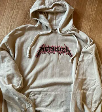 METALLICA 후드티 XL 사이즈