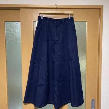 무인양품 데님 A라인 스커트 L