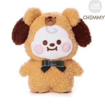 BT21 BABY 리틀 프렌즈 테디베어 봉제 인형 CHIMMY