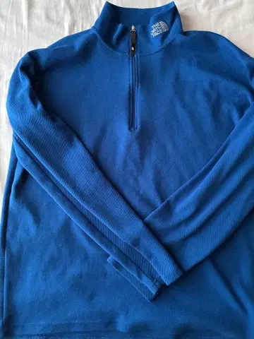 THE NORTH FACE 하프 지퍼 티셔츠 M 파랑