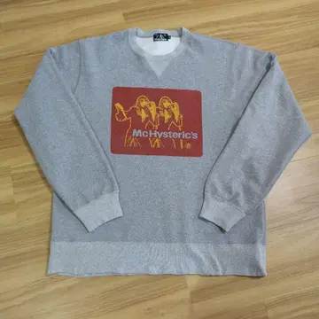 Hysteric Glamour 그레이 맨투맨