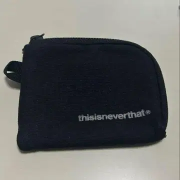 디스이즈네버댓 코인 케이스 블랙 지갑 동전 지갑