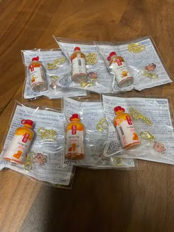 공차 키링 밀크티 x 3 망고 x 3