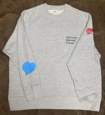 Ron Herman 15th 한정판 프린트 쭈리 맨투맨 그레이 S 사이즈