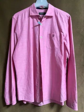 BLACK LABEL CRESTBRIDGE 핑크 긴팔 셔츠