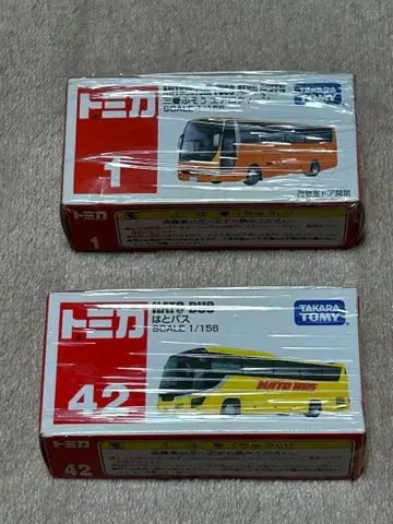 토미카 버스 2대 세트