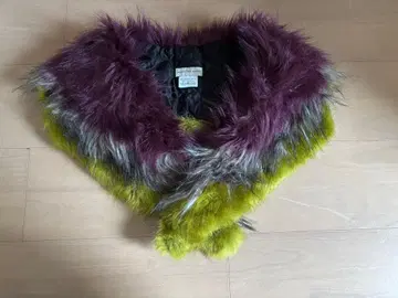 DRIES VAN NOTEN 퍼 액세서리 탈부착 카라