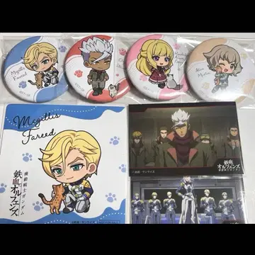 철혈의 오펀스 캔뱃지 스티커 코스터 세트 2