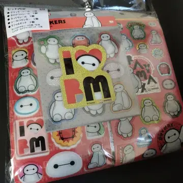 시마무라 베이맥스 씰북 세트 씰 디즈니