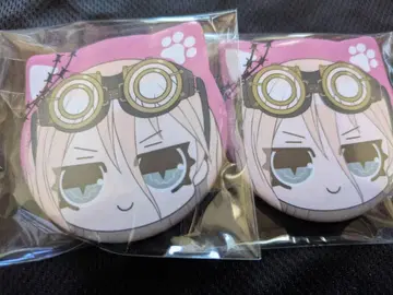 2개 세트 단간론파 케모미미 캔뱃지 케모미미 이리마 미토