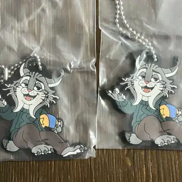 데포러버! 파우버드 주토피아2 러버 키링