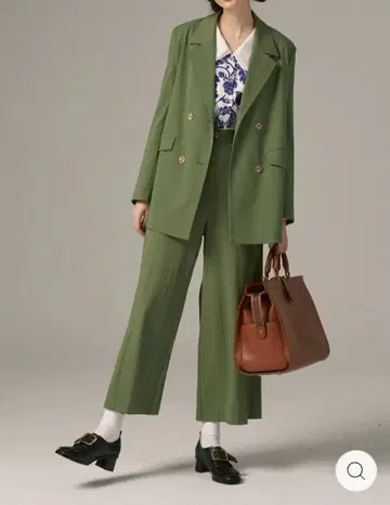 TNEWTIES [ 나뭇가지로 지도를 그려서 ] 더블 버튼 자켓