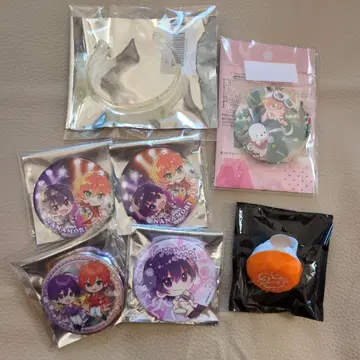 군 나나모리. 군 캔뱃지 반지 라이트 아크릴 뱅글