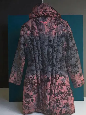 desigual 꽃무늬 롱 코트