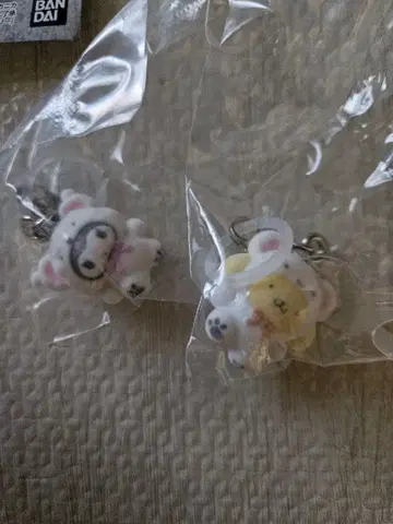 산리오 캐릭터 복슬복슬 스노우 메지루시 액세서리