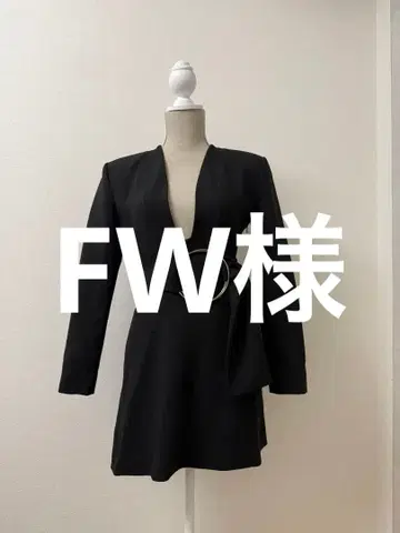 ZARA 블랙 V넥 미니 드레스