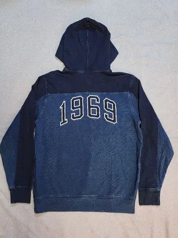 미사용 새상품 GAP 갭 1969 후디 데님조 후드티 L 사이즈