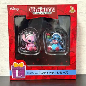 디즈니 크리스마스 오너먼트 복권 2025 E상 스티치 엔젤