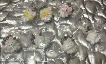 산리오 메지루시 액세서리 복슬복슬 스노우