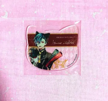 악마 집사와 검은 고양이 아쿠네코 난자타운 아크릴 코스터 하울레스