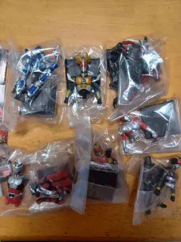 HG 가면라이더 미개봉 새상품 7체 세트!