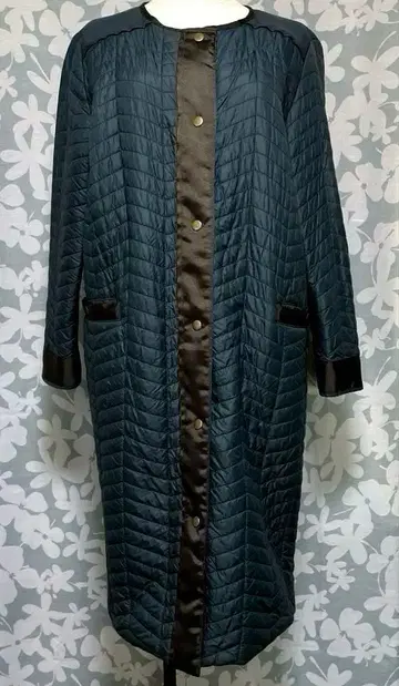 BUI 노카라 퀼팅 충전솜 아우터 코트