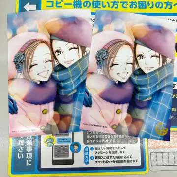 로손 프린트 쿠키 25주년 야자와 아이 NANA 브로마이드 L판 네프리