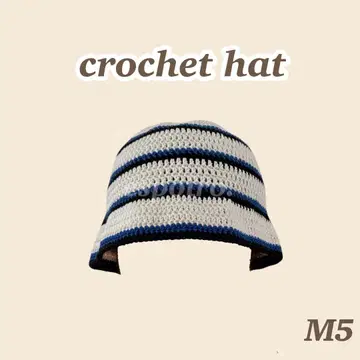 [ 핸드메이드 ] 크로셰 모자 버킷햇 크러셔 모자 면 코튼