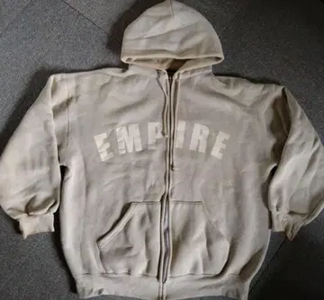 EMPIRE 후드티 M 베이지 EMPIRE 초기 한정판