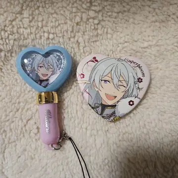 앙스타 스타포니 미니 펜라이트 캔뱃지 히비키 와타루