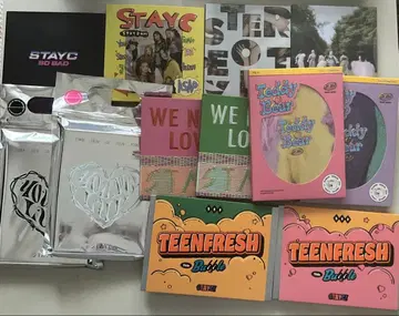 STAYC 앨범 CD 21장 묶음 판매 혜택 포함