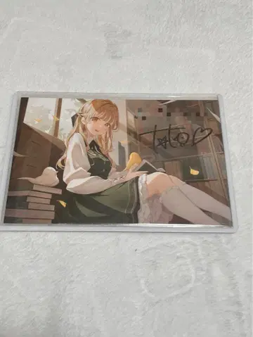 코즈즈메 토토 2022 생일 사인 포함 엽서