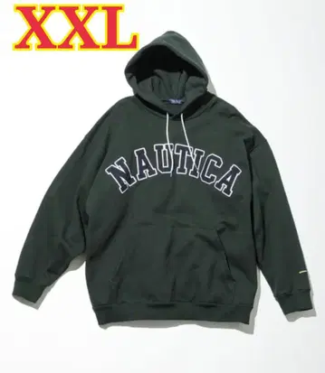 NAUTICA/노티카 Arch Logo Sweat Hoodie/