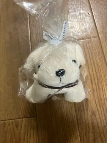 맹도견 봉제 인형 화이트