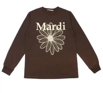 [ 미사용 새상품 ] Mardi 플라워 프린트 긴팔