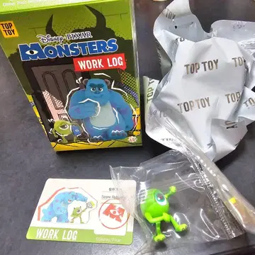 Disney Pixar 몬스터 주식회사 WORK LOG TOPTOY