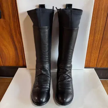 [ 새상품급 ] 여성용 롱 부츠 블랙