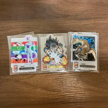 제일복권 드래곤볼 40th 그 첫 번째 F상 ACLLECT 3종 세트