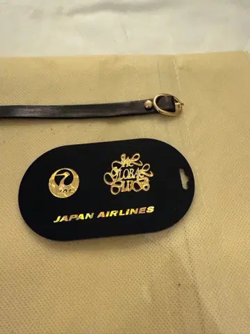 JAPAN AIRLINES/ JGC 골드 네임택